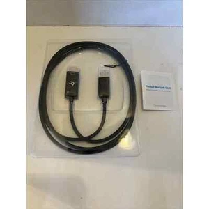 Rankie DisplayPort (DP) to HDMI Cable 4K Resolution Ready 6 Feet - Picture 1 of 5