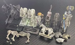 warhammer fantasy - assorted cavalry - empire, bretonnia + elven spares, used. - Bild 1 von 3