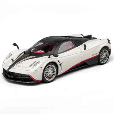 Colección de juguetes de luz de sonido modelo fundido a presión de aleación Pagani Huayra BC escala 1:18 Foto 1 de 4