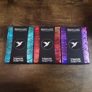 Tarjetas de juego de plumas de colibrí nuevas y selladas raras maravillosas barajas - Imagen 1 de 21
