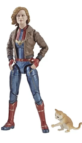 Marvel Legends Series Captain Marvel Carol Danvers Hasbro 6” LOOSE Cover