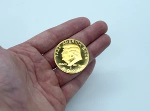 2024 Präsident Donald Trump Gedenkmünze Take America Back Metallmünze Gold - Bild 1 von 3