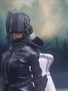 1/6 Male/Female Soldier Rubber Mask Model for 12'' Action Figure - Picture 1 of 6