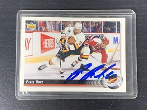 🔥 Pavel Bure • (57) NHL Trading Card Lot • 3 Signed Cards• Mint/Double Sleeved - Picture 1 of 12