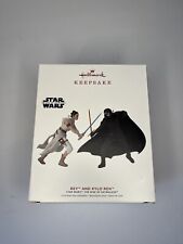 Hallmark Ornament 2019 REY AND KYLO REN Star Wars Rise of Skywalker New In Box