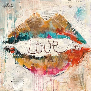 ABSTRACT ART PRINT Love Patrick Cornee - Imagen 1 de 1