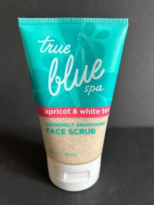 Bath & Body Works True Blue Spa Apricot & White Tea Smoothing Face Scrub Retired - Image 1 of 4
