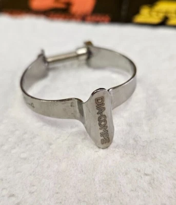 DIA-COMPE BMX кабель зажимы из нержавеющей стали подходит 1» старая школа 25,4 мм верхняя трубка новый - Изображение 1 из 3