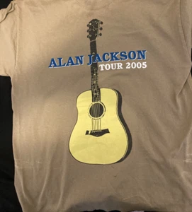 Alan Jackson VINTAGE TOUR SHIRT 2005 - Imagen 1 de 3