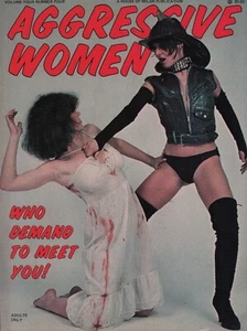 Aggressive Women Vol 4 #4 Magazine + Poster Strong Dominatrix Adult Sex Fantasy - Bild 1 von 6