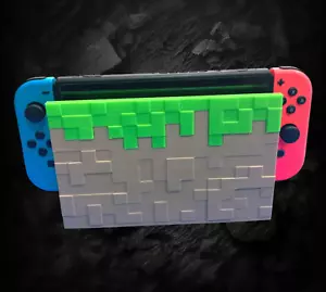 Nintendo Switch Minecraft dock. Decor 3D Printed - Picture 1 of 40