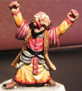 ZN Games - Earthdawn Deaths Head Nethermancer #2 (Unpainted Resin) ED_NTM2 - Picture 1 of 1