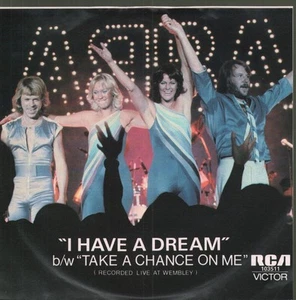 Abba I Have A Dream 7" vinyl Australia Rca Victor 1980 7" with pic sleeve 103511 - Picture 1 of 4