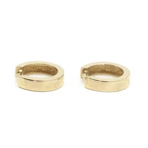 Pendientes criollos oro amarillo 585 Urech Bijoutier - aprox. 1,1 cm / 2,45 g - Imagen 1 de 6