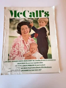 VINTAGE NOVEMBER 1970 McCALL'S MAGAZINE LADYBIRD JOHNSON ON COVER - Bild 1 von 3