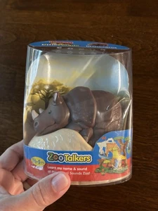 Fisher Price Little People Zoo Talkers Rhino - Imagen 1 de 4