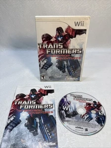 Transformers: Cybertron Adventures Nintendo Wii Probado Funciona Manual Incluido - Imagen 1 de 12