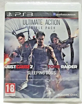 ULTIMATE ACTION TRIPLE PACK Playstation 3 New Factory Sealed - Image 1 of 4