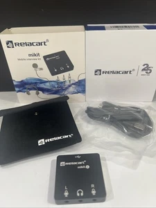 Mikit Dwukanałowy kompaktowy interfejs audio, zestaw z wyjściami USB i USB-C - Zdjęcie 1 z 5