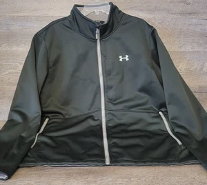 Under Armour Coldgear Infrared Mid-Length Green Coat Herren Gr. XXL 2XL - Bild 1 von 9