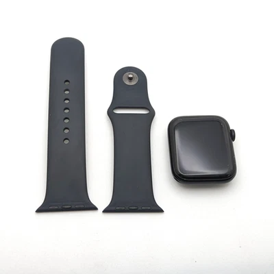 Apple Watch SE (2nd Gen) 44mm A2727 Fair Condition | Black Aluminum | GPS + LTE - Image 1 of 4