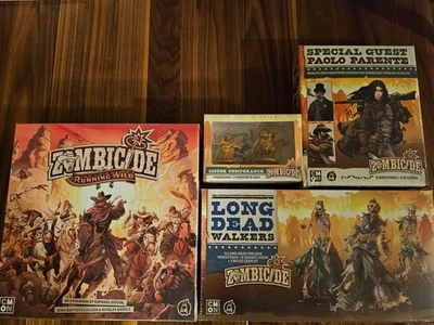 Zombicide Undead or Alive Running Wild Long Dead Walkers Paolo Parente Extra Lot - Image 1 of 3