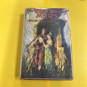 The Warlord of Mars by Edgar Rice Burroughs 1919 Grosset and Dunlap Antique - Imagen 1 de 4