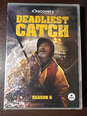 Deadliest Catch: Season 6 DVD 2010 4-Disc Set Mike Rowe Discovery Channel NEW - Image 1 of 4