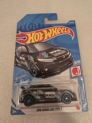Hot Wheels 2021 Super Treasure Hunt 2018 HKS Honda Civic Type R STH 🔥  - Image 1 of 4