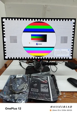 Asus OLED XG27AQDMG gaming monitor - 27-inch1440p glossy WOLED panel, 240 Hz, 0. - Image 1 of 4