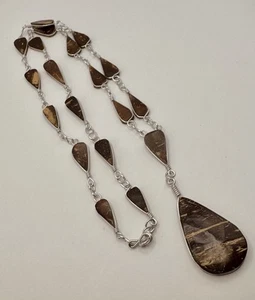 Vintage Boho Kokosnuss Muschel Anhänger Halskette Natur Tribal Hawaii Strand Schmuck - Bild 1 von 13