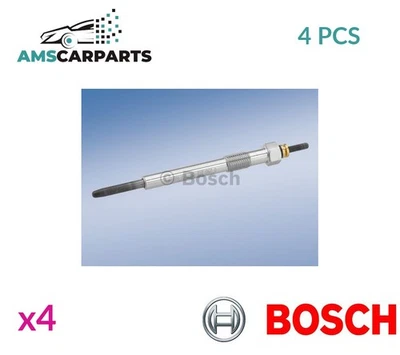 ENGINE GLOW PLUGS 0 250 212 011 BOSCH 4PCS NEW OE REPLACEMENT - Image 1 of 4