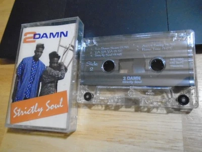 RARE OOP 2 Damn CASSETTE TAPE Strictly Soul rap hip hop CHICAGO independent 1990 - Image 1 of 2
