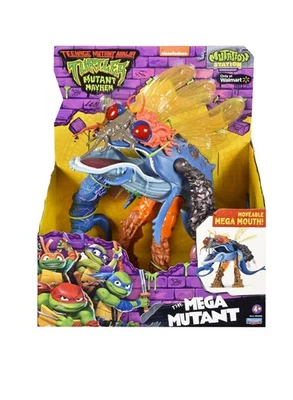 Teenage Mutant Ninja Turtles Mutant Mayhem Mega Mutant con boca móvil NUEVO Foto 1 de 4