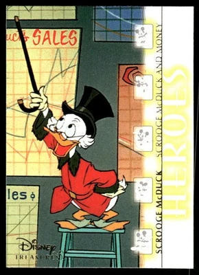 Tarjeta Scrooge McDuck 2003 Disney Treasures Upper Deck #68 (NM) Foto 1 de 2