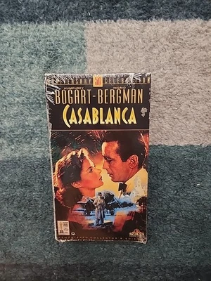 Casablanca (VHS, 1992) 50th Anniversary NEW SEALED - Image 1 of 4