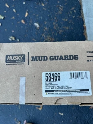 Forros Husky — Guardabarros delanteros y traseros | Se adapta a Ford F-250/F-350 2017-2024  Foto 1 de 3