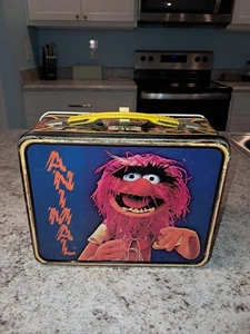 1979 Muppets Animal Lunch Box - No Thermos * Vintage * Lunchbox tin kit pail - Picture 1 of 5