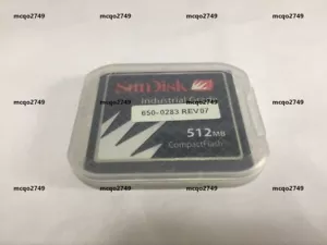 Industrial Grade Sandisk 512MB compact flash cards cf card 512MB CompactFlash I - Picture 1 of 2