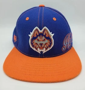 Top Of The World Wool Blend HBU HCU Huskies Blue Orange Snapback Hat Houston - Picture 1 of 11