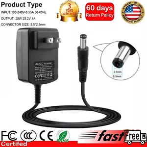 Adapter Charger For Booster Pro2 Muscle Massager JUFIT Fascia Cotsoco Gun 25.2V - Picture 1 of 10