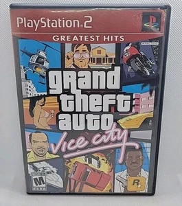 Grand Theft Auto: Vice City Greatest Hits (Sony PlayStation 2, 2005) ohne Anleitung  - Bild 1 von 5