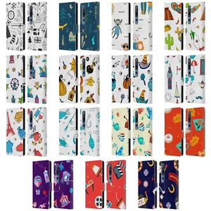 OFFICIAL HAROULITA PLAYFUL GRAPHICS LEATHER BOOK WALLET CASE FOR XIAOMI PHONES - Picture 1 of 19