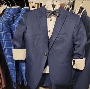 Boys 5 Piece Blue Suit Set - Picture 1 of 5