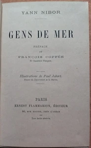 YANN NIBOR. GENS DE MER. ILLUSTRATIONS DE PAUL JOBERT. FLAMMARION - Picture 1 of 8