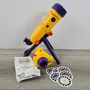 Discovery Channel 1998 Fisher Price Projector/Flashlight & Telescope w/ Discs - Picture 1 of 23