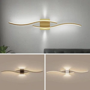 Modern LED Vanity Light Bathroom Light Fixture Over Mirror with Remote Control - Picture 1 of 17