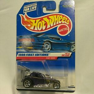 Hot Wheels – Fiat 500C – 1999 First Editions 11 of 26 - #919