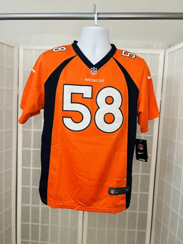 $88 Denver Broncos Von MILLER #58 Jersey Nike Stitched Youth XL - GREAT! Cover