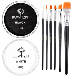 Set Pittura Viso Corpo Palette Professionale Kit con Pennelli per Trucco Sfx - Foto 1 di 11